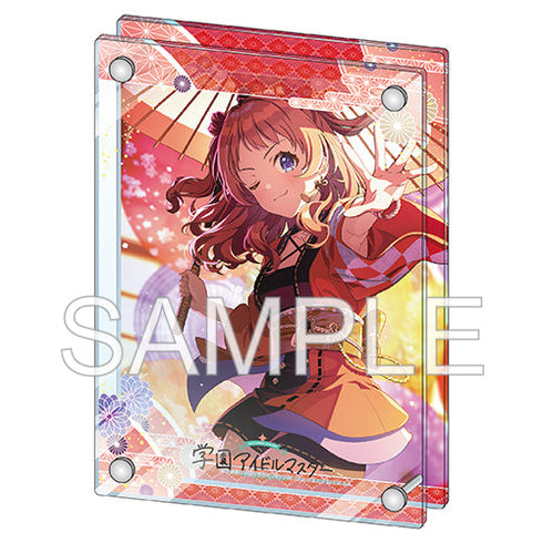 『学園アイドルマスター』ジオラマ式アクリルパネル 冠菊 花海咲季Ver.